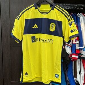 Sam Surridge Nashville SC adidas 2024 The 615 Kit Authentic Player Jersey